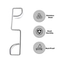 thumbnail image 4 of Trendy Tool Kit for Home, Fence Panel Clips 25pieces Fence Clips for Panels Stainless Fencepanel Wedges Fencepanel Grips Clipsfor Stop Garden Post Tightening Tool, 4 of 7