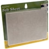 6" x 4-1/2" Trim-To-Fit Felt Pads, 2 Pieces, Oatmeal