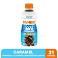 thumbnail image 5 of (6 pack) Dunkin’ Caramel Artificially Flavored Cold Brew Concentrated Coffee, 31 Fl oz Bottle, 5 of 20