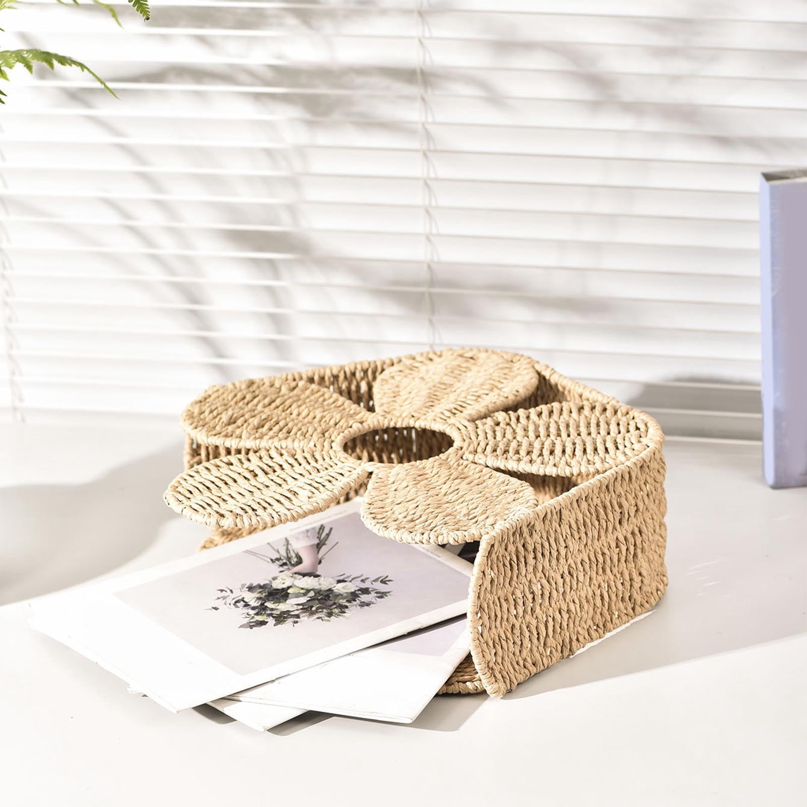 Creative Desktop Magazine Storage Rack, Stylish File Organizer for Home Office Desk, Space-Saving Letter and Document Holder, Desk Organizer for Books, Office Accessories Storage