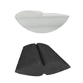 thumbnail image 3 of Tablas de equilibrio profesionales de 2 piezas para ejercicios de pilates y yoga. Gris y negro, 3 of 9