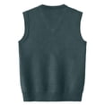 thumbnail image 6 of Atogsazn Mens V Neck Knitted Sweater Casual Sleeveless Vest Pullover Fall Winter Tank Tops Outerwear Green L Fashion, 6 of 6