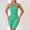 #521-Green, variant on Haivin Yoga Bodysuit for Woman,One-Piece Tank Top with Slim-Fit and Seamless Design, Quick-Dry Sporty Wear for Fitness and Workout