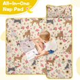 thumbnail image 4 of Pitbull Dog and Flower Floral Toddler Nap Mats for Kids Preschool,Sleeping Mat Bag or Kids,Toddler Sleeping Bag,Toddler Nap Mat or Daycare, 4 of 6