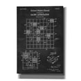 thumbnail image 1 of Epic Graffiti "Game Apparatus Blueprint Patent Chalkboard" Giclee Canvas Wall Art, 18"x26", 1 of 3