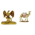 thumbnail image 1 of Figura De Camello, Escultura Animal, Artesanía, Arte Moderno, Adorno De Resina, Estatua, Decoración Del Hogar Para Escritorio, Interior, Oficina, Comedor, Gabinete, Entrada, Estante, Sala De, 1 of 7