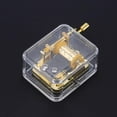 thumbnail image 4 of Milaget 5xHand Crank Music Box Movement Play For Elise - Gold 5 Pcs, 4 of 8