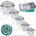 thumbnail image 2 of 5pcs Ultrasonic Cleaner Baskets Ultrasonic Cleaning Solution Ultrasonic Parts Cleaner for Most Ultrasonic Machines Clean, 2 of 6