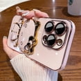thumbnail image 2 of Galvanizada KT Gato Maquillaje Espejo Soporte TPU Teléfono Funda Para iphone14 13 12 11 Pro MAX X XR XS 6s 6 7 8 Plus Chapado Gao Jiahui unisex, 2 of 2