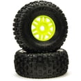 thumbnail image 2 of ARRMA dBoots 'Fortress' Tyre Set Glued Green Pair ARA550068 RC Tire, 2 of 2