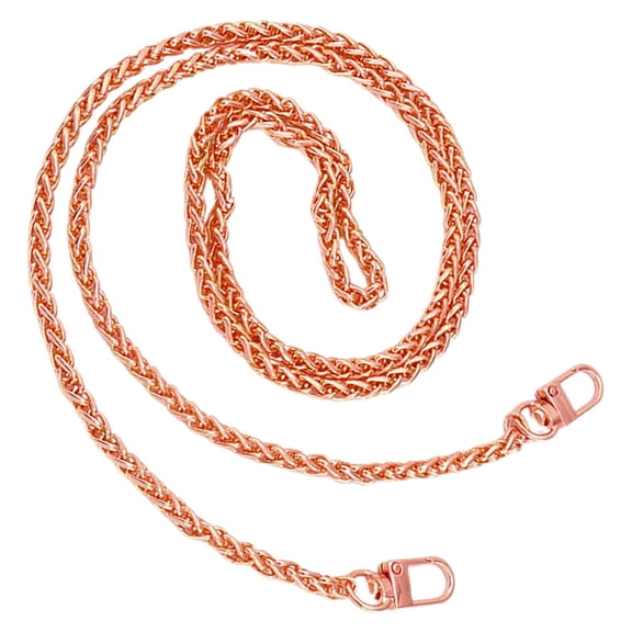 Milisten Strap Extender For Crossbody Bag Rose Gold 1Pack 39.4In