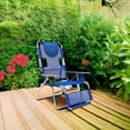 thumbnail image 6 of Ostrich Altitude 3N1 Lightweight Outdoor Beach Lounge Chair & Footrest,Blue, 6 of 9