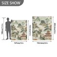thumbnail image 6 of Yayeee Throw Blanket for Couch Soft Warm 50" x 60" Sofa Chair Bed Decoration, Green Mountain Pattern, 6 of 7