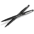 thumbnail image 4 of Paper Mate Flair Porous-Point Pens, Medium Point, 1.0 mm, Black Barrel, Black Ink, Pack Of 4, 4 of 10