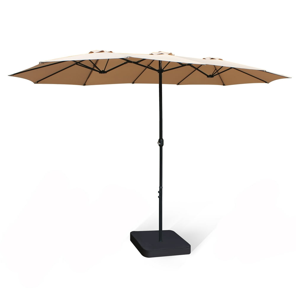 BigRoof 15ft Patio Umbrella DoubleSided Outdoor Market Umbrella Extra