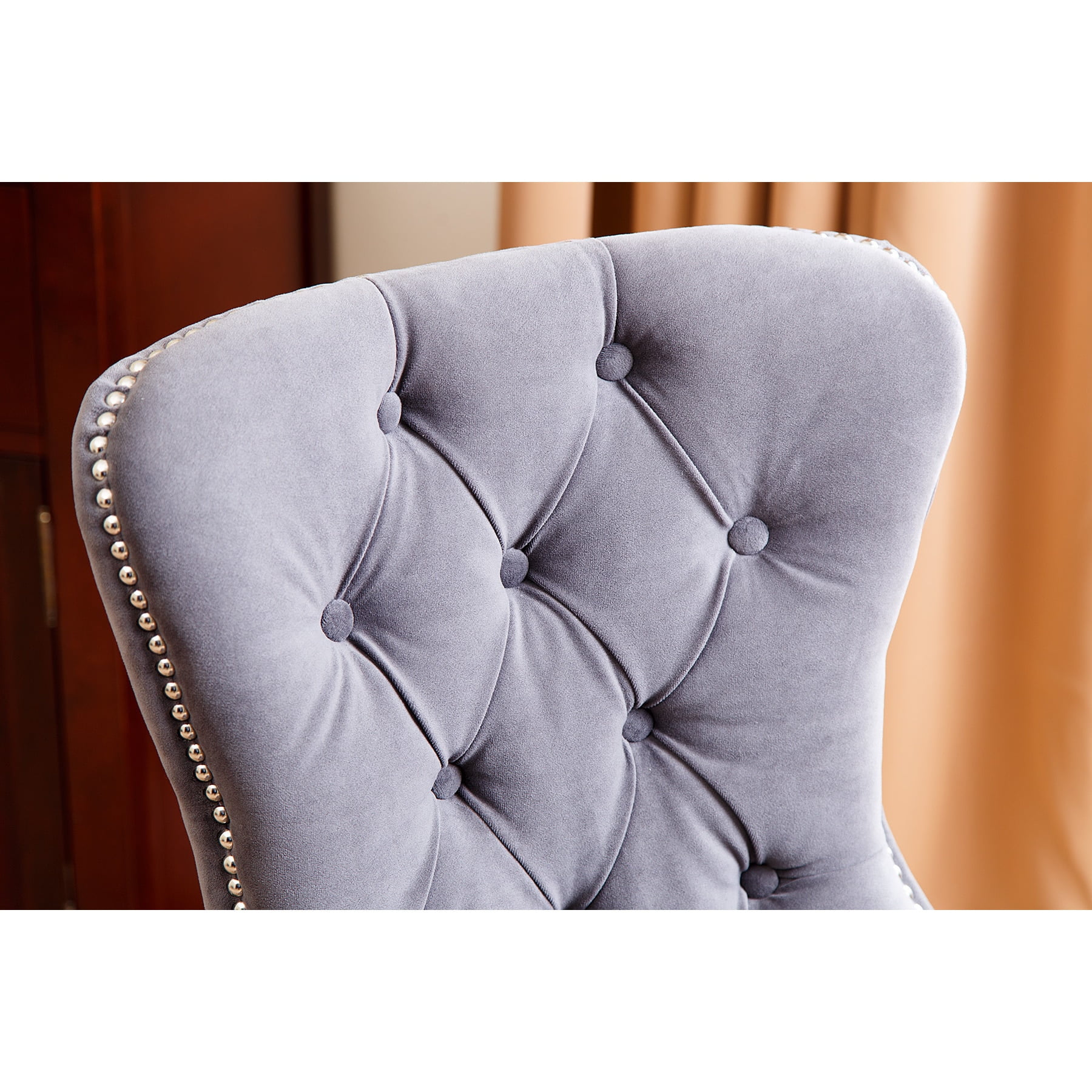 Abbyson Living Miiko Dining Chair In Gray Com