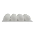 thumbnail image 2 of Molde de silicona para mousse de bolas semicirculares de 8 piezas, molde de pastel de postre francés semicircular tridimensional, molde de chocolate hecho a mano, 2 of 4