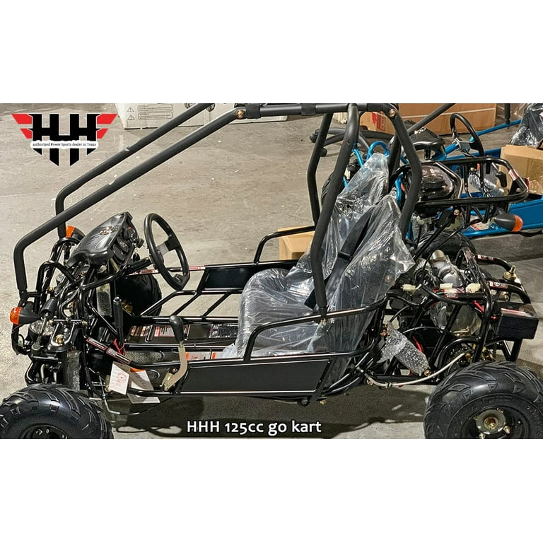 HHH Go-kart GK110 Upgraded 125cc Go Kart Gas Fully Automatic with