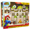 Nindo 400204-1Soc Super Mario Bowser Castle With 2.5 Inch Bowser Figure