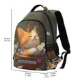 thumbnail image 3 of ALAZA Retro Cute Cat Backpack Elementary School Bag Bookbag Travel Rucksack, 3 of 7