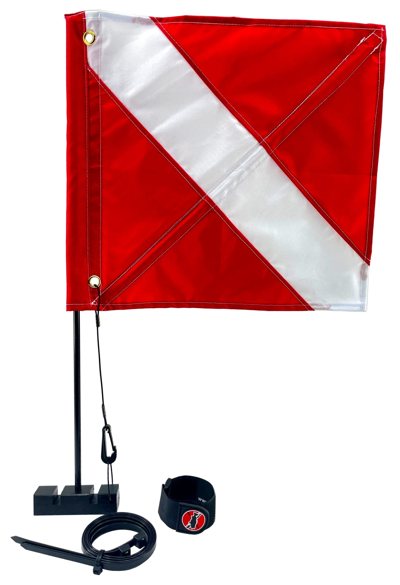 Dive Flag Mounting Kit All The Tools Needed to Tie Flag to a Buoy or