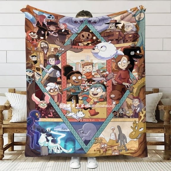 Hilda Throw Blanket Gifts for Fans Lover Girls Boys Women Present Hoodie Him Bed 60"x80"