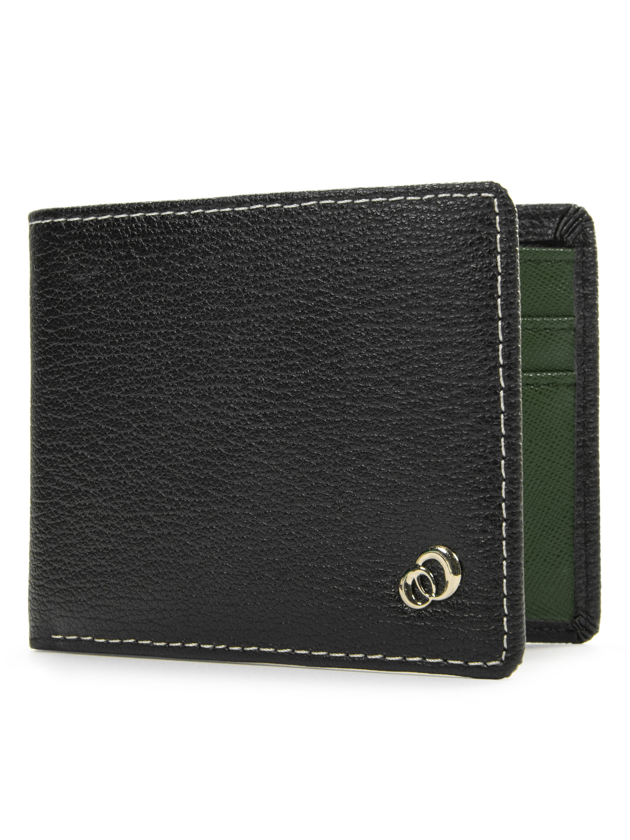 Multi Card Minimalist Slim Bifold Leather Men Travel Wallet Pocket ...