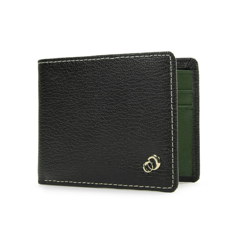 Multi Card Minimalist Slim Bifold Leather Men Travel Wallet Pocket Holder, Best  Mens Wallets for Cash Money, ID, Credit Cards 