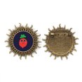 thumbnail image 1 of Pin de gancho de metal vintage con forma de sol Unbranded M, 1 of 3