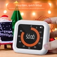 thumbnail image 2 of ,Silent Operation With Stand And Adjustable Kids Led Display Silent Function Clock With Productivity Visual Count /down Function Clock Time Tool Kitchen Visual Count /down, 2 of 7