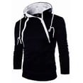 thumbnail image 1 of Sudadera Con Capucha Para Hombre De Color Sólido Deportivo, 1 of 8