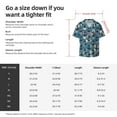 thumbnail image 7 of Xecao offers the Anchors for Men's Casual Short-sleeved Shirt, a button-up collared shirt with a pocket, perfect for beach vacations and yacht travel in the 4X-Large size., 7 of 7