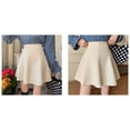 thumbnail image 1 of Falda mini de pana para mujer, falda de línea A para mujer, falda de línea A de cintura alta, falda corta para mujer, claridad notable, 1 of 9