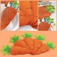 thumbnail image 1 of Cqxid Tableware Under $5 4 Pack Easter Utensil Bag Set Carrot Storage Bag Utensil Organizer, 1 of 9