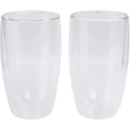 thumbnail image 2 of Set de vidrio Bodum Pavina, aislante de doble pared, 450 ml, transparente, 2 unidades, 2 of 15