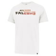 thumbnail image 2 of Men's '47 White Atlanta Falcons Flag Script Franklin T-Shirt, 2 of 3