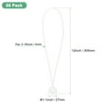 thumbnail image 3 of Uxcell 50-Pack Ball Bungee Cords, 12 Inch High Elastic Canopy Tarp Tie Down Bungee Balls for Tent/Cargo Holding [White], 3 of 6