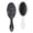 White-726, variant on Rustic Folk Pattern Hair Brush, Natural Earthy Tone Paddle Brush for Kids Women Men, Comfortable Artistic Styling Comb