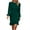 Darkgreen, variant on Womens Dress Long Sleeve Casual Fall Bodycon Dresses Crew Neck Semi Formal Business Outfits Fashion Chic Clothes