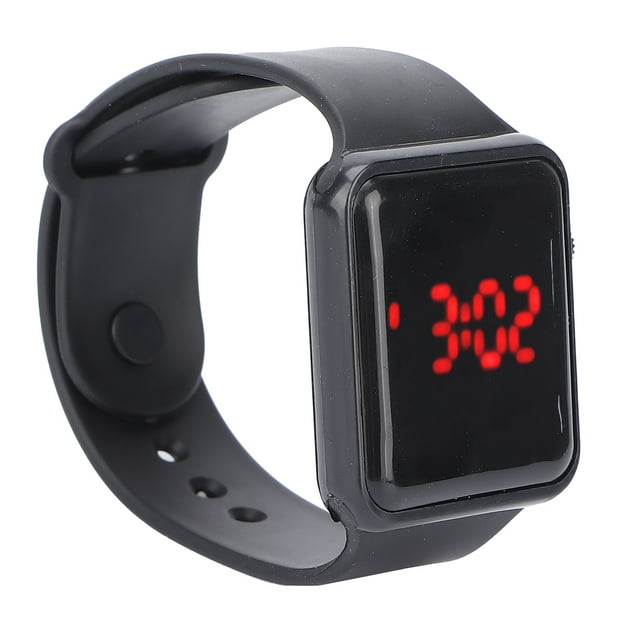 Reloj De Pulsera Luminoso Electrónico De Moda Elegante Digital