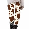 thumbnail image 4 of LUGOGNE Toddler Girls Leggings Cow Print Full Length Yoga Pants Comfortable Soft Stretchy School Daily Play Bottoms, 4 of 9