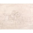 thumbnail image 3 of James Seymour 24x20 Black Modern Framed Museum Art Print Titled - ‘Fearnought Going to Run Against the D; of Devon; Smart’, 3 of 5