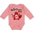 thumbnail image 3 of Inktastic My 1st Canada Day with Red and White Maple Leaves Boys or Girls Long Sleeve Baby Bodysuit, 3 of 5