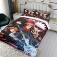 thumbnail image 3 of Kaisen Manga Conjunto de sábanas temático, trío de piezas, cómodo y amigable con la piel, diseño único, regalo de decoración para el hogar para familiares, amigos y fans,140cm *210cm, 3 of 6