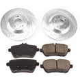 thumbnail image 3 of PowerStop Rear Z23 Evolution Sport Carbon-Fiber Ceramic Brake Pad and Drilled & Slotted Rotor Kit Fits: MERCEDES-BENZ Select Models K8194, 3 of 10