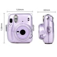 thumbnail image 4 of Crystal Transparent Protective Case Shoulder Strap for Fuji Fujifilm Instax Mini 11 Camera Instant Accessories, 4 of 5