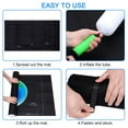 thumbnail image 4 of Maoww Professional Jigsaw Roll Mat Felt Mat Up To 1500 Pieces Storage Jigsaw Accessory black, 4 of 7