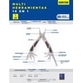 thumbnail image 2 of Multiherramienta de Aluminio SURTEK 13 en 1 120527, 2 of 3