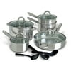 Gibson Home Abruzzo Stainless Steel 12 Piece Cookware Set
