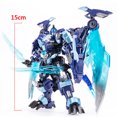 thumbnail image 3 of EN STOCK JINBAO 8871 Flame Red Dragon Transformation Toys Blue Ice Dinosaur Beast Wars Figura de acción Robot Deformation Model, 3 of 5